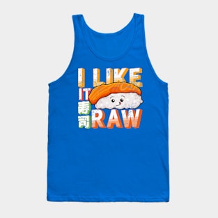 Sushi I Like It Raw Tank Top